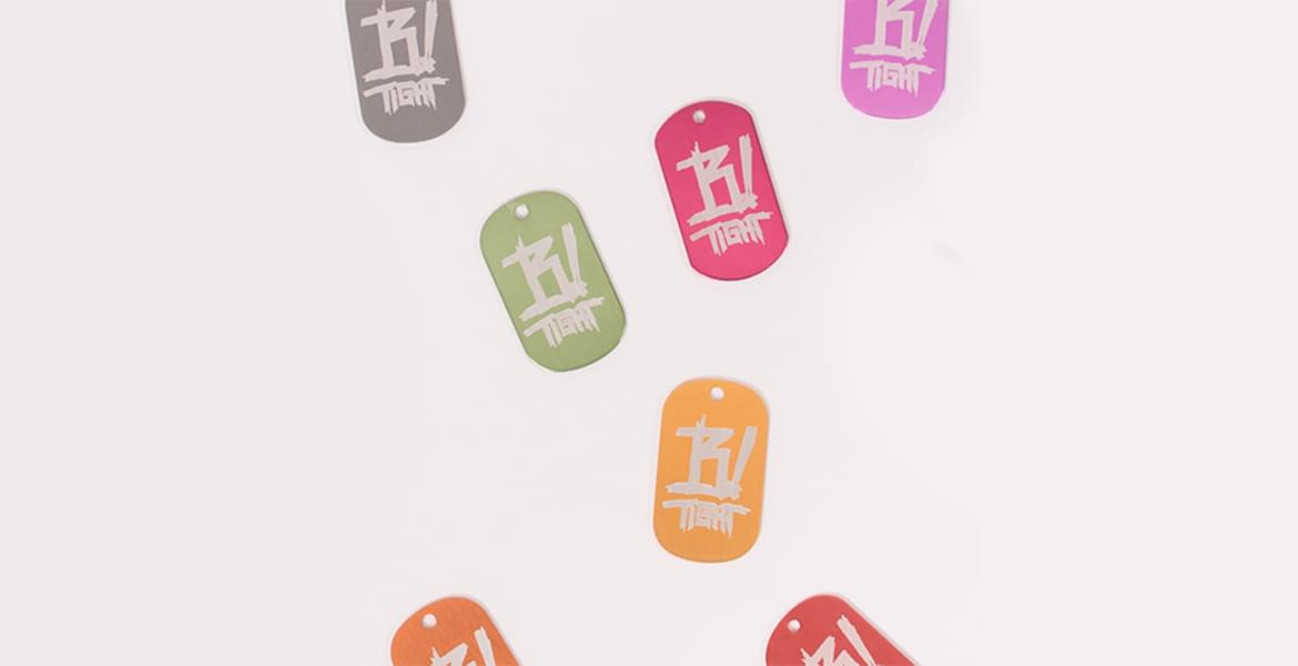 Dog Tag mit Kette,